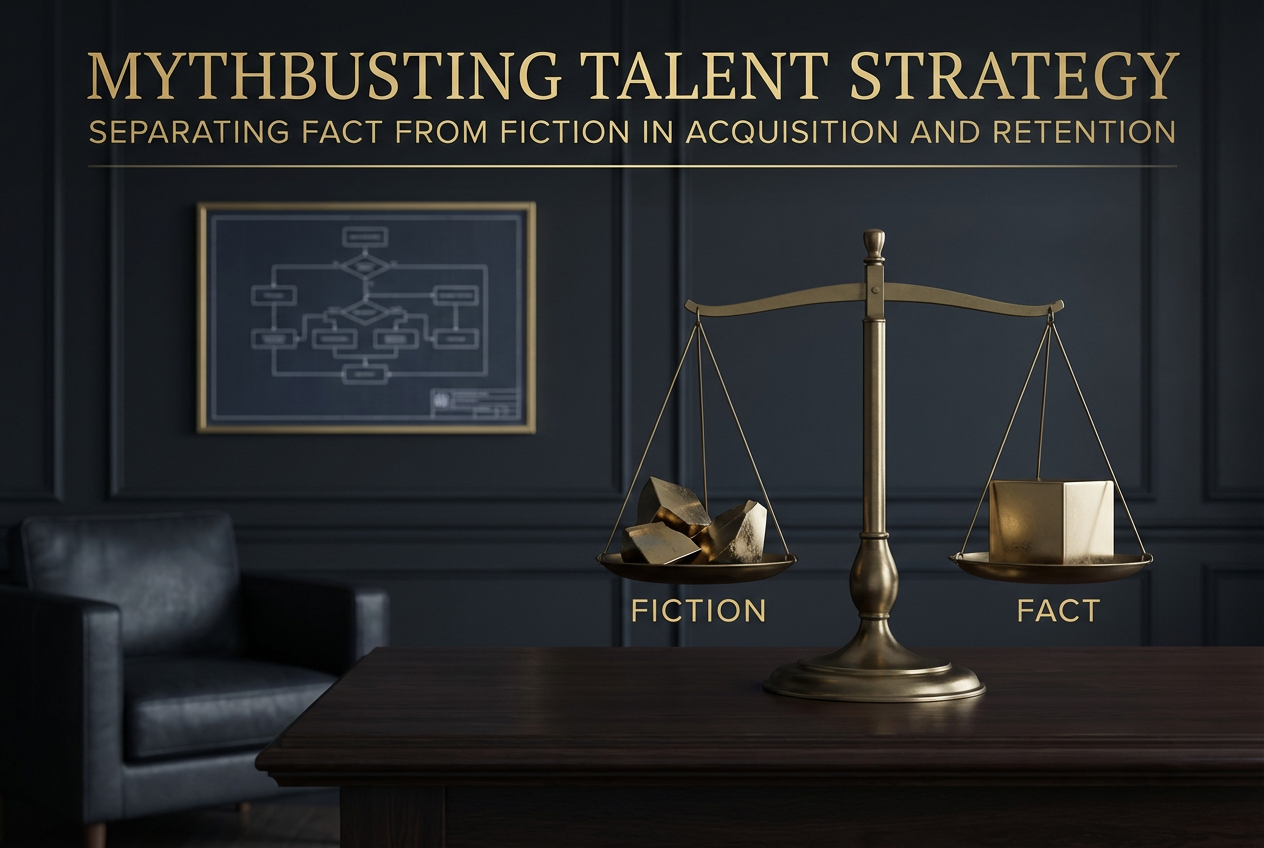 Mythbusting Talent Strategy: Separating Fact from Fiction in Acquisition and Retention - talent-strategy - professional editorial