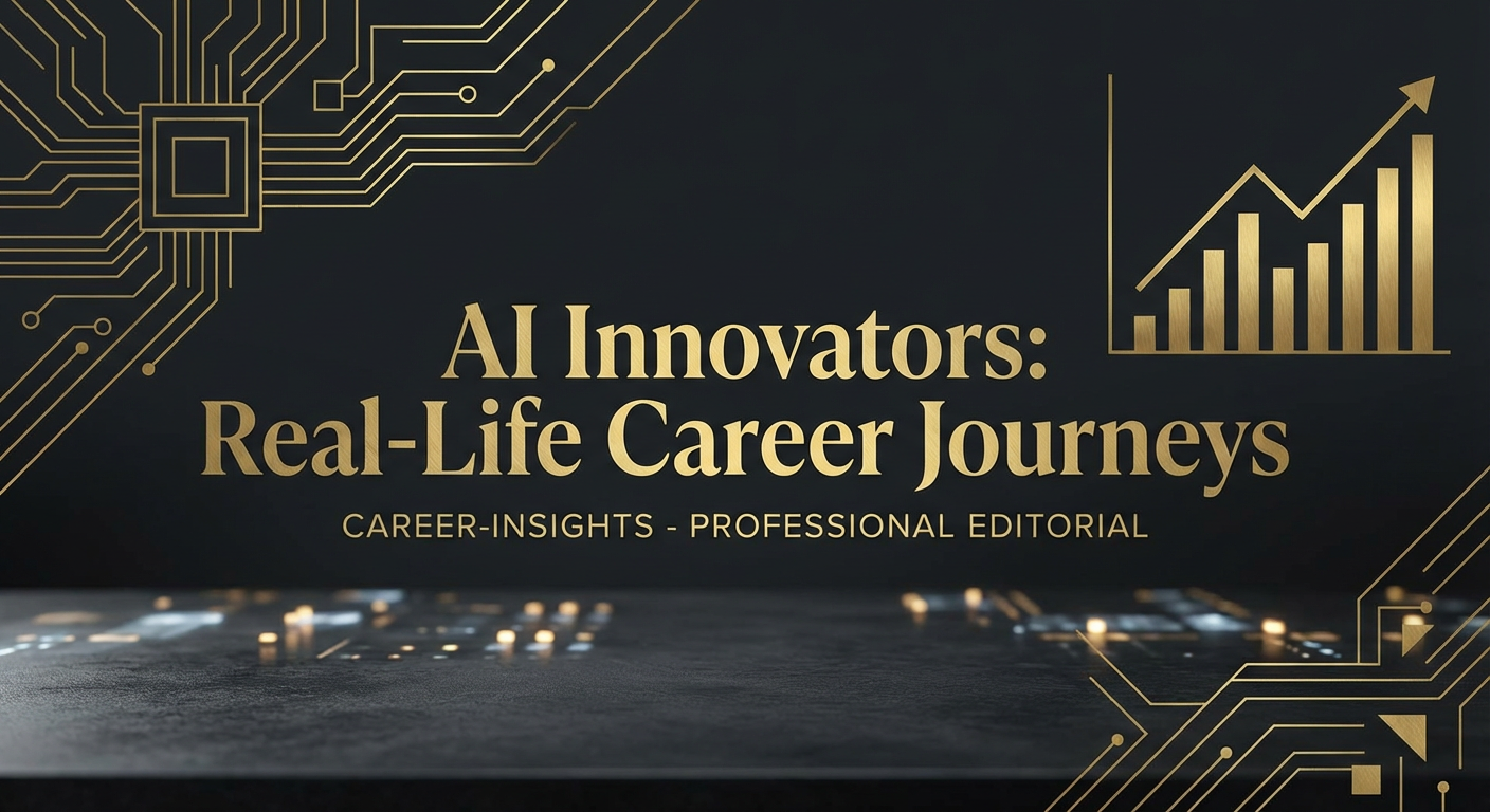 AI Innovators: Real-Life Career Journeys - career-insights - professional editorial