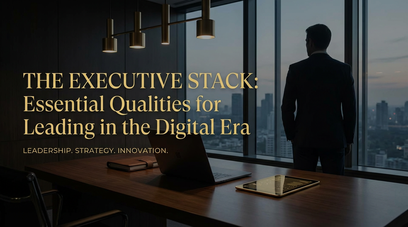 The Executive Stack: Essential Qualities for Leading in the Digital Era - leadership - professional editorial