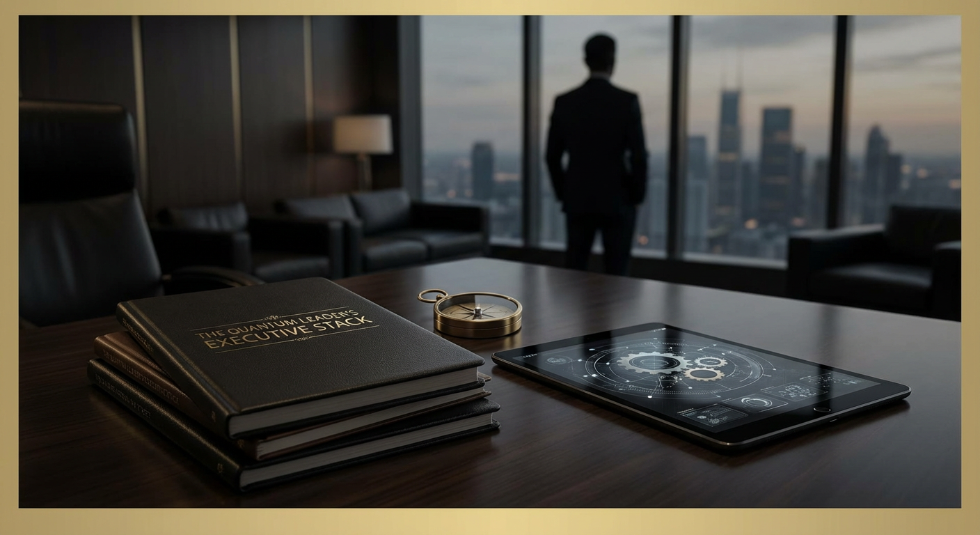 The Quantum Leader's Executive Stack: Essential Qualities for Navigating the Future of Industry - leadership - professional editorial