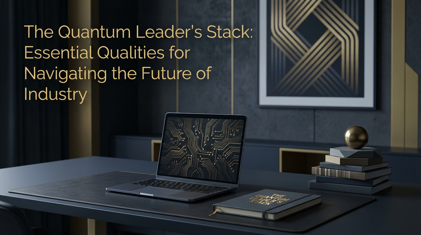 The Quantum Leader's Stack: Essential Qualities for Navigating the Future of Industry - leadership - professional editorial