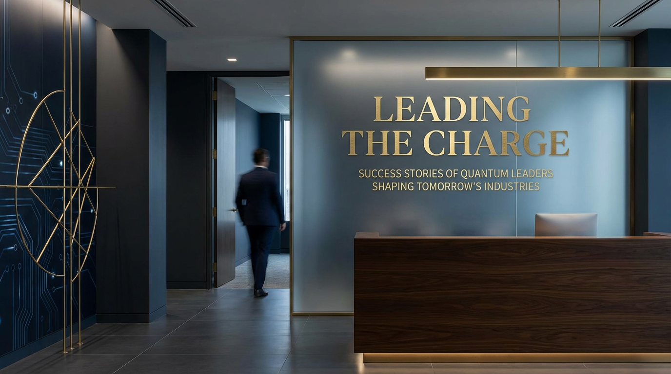 Leading the Charge: Success Stories of Quantum Leaders Shaping Tomorrow's Industries - leadership - professional editorial