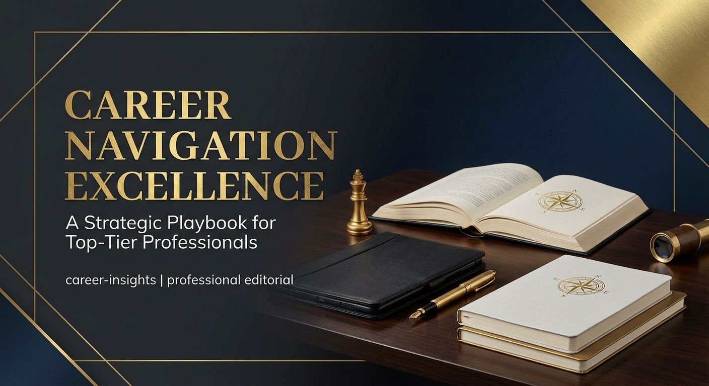 Career Navigation Excellence: A Strategic Playbook for Top-Tier Professionals - career-insights - professional editorial
