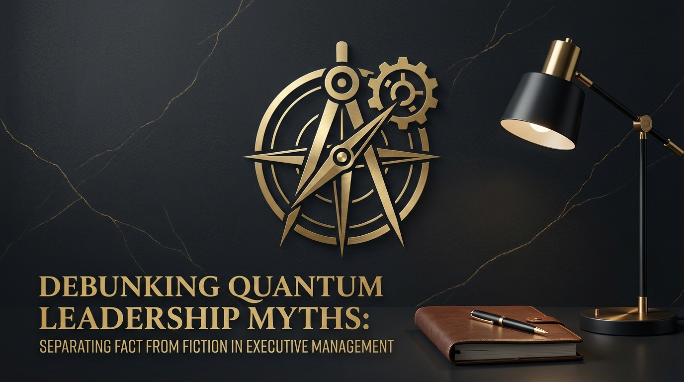 Debunking Quantum Leadership Myths: Separating Fact from Fiction in Executive Management - leadership - professional editorial