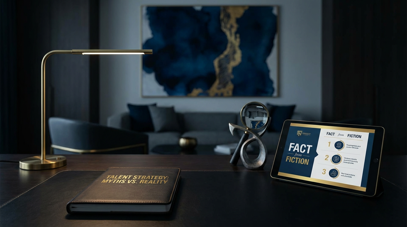 Mythbusting Talent Strategy: Separating Fact from Fiction in Acquisition and Retention - talent-strategy - professional editorial