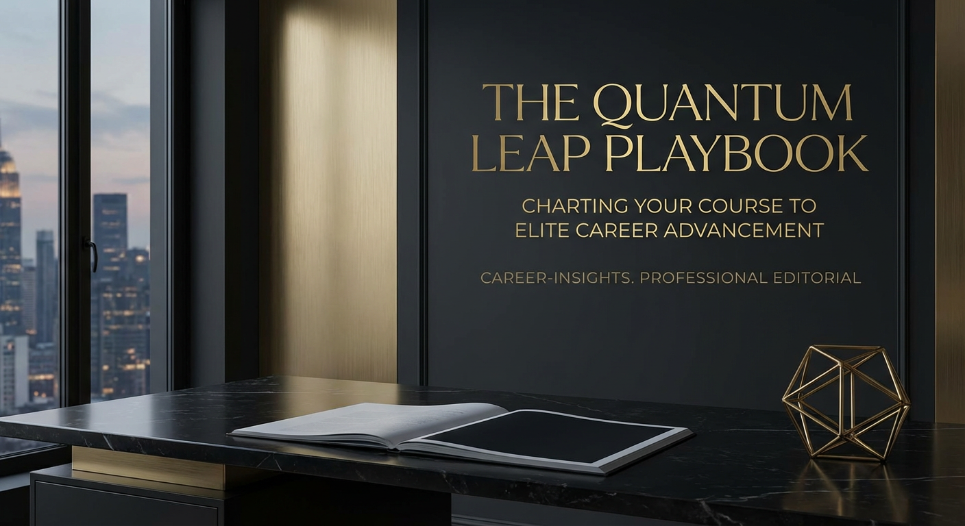 The Quantum Leap Playbook: Charting Your Course to Elite Career Advancement - career-insights - professional editorial