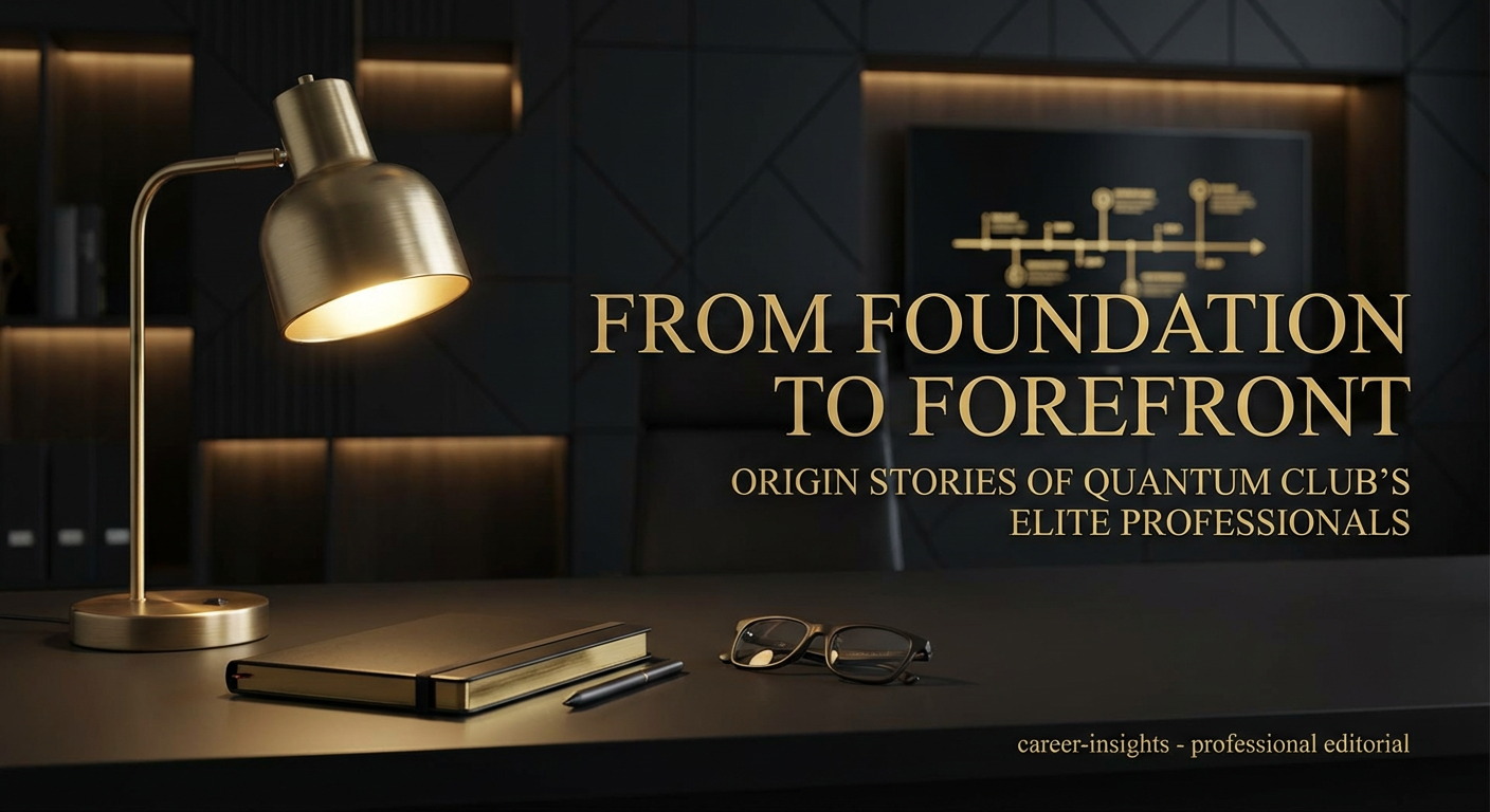 From Foundation to Forefront: Origin Stories of Quantum Club's Elite Professionals - career-insights - professional editorial