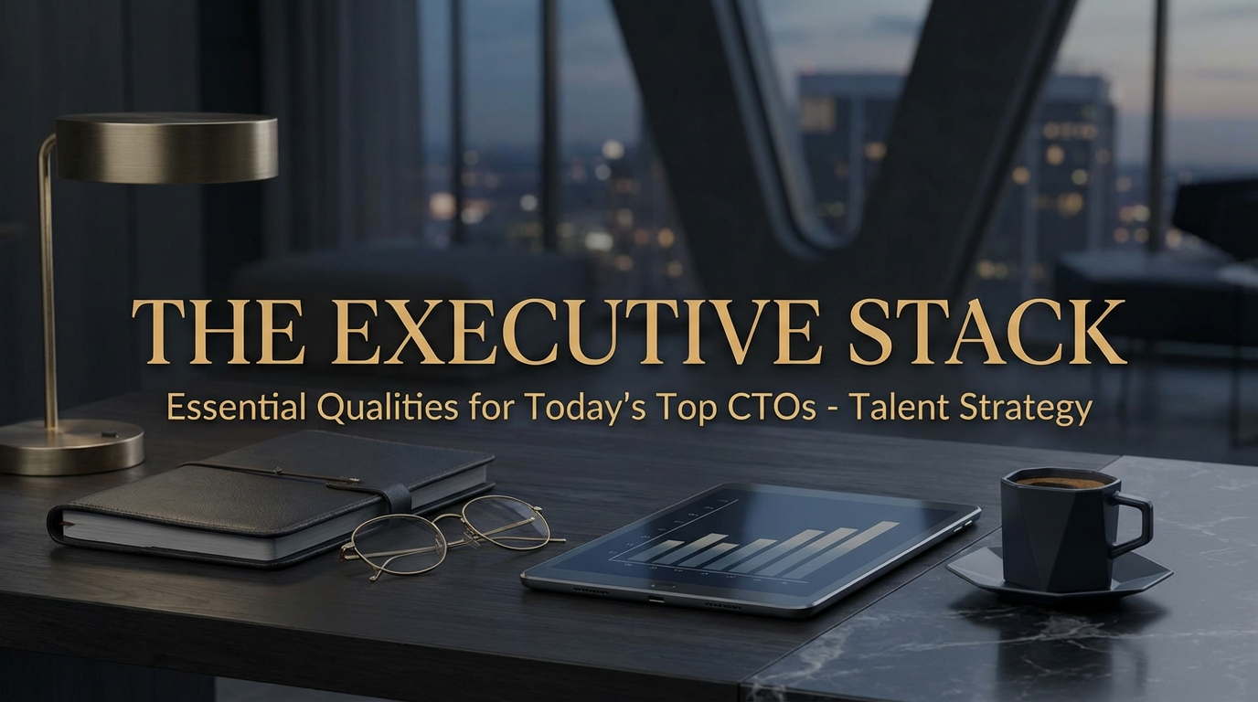 The Executive Stack: Essential Qualities for Today's Top CTOs - talent-strategy - professional editorial