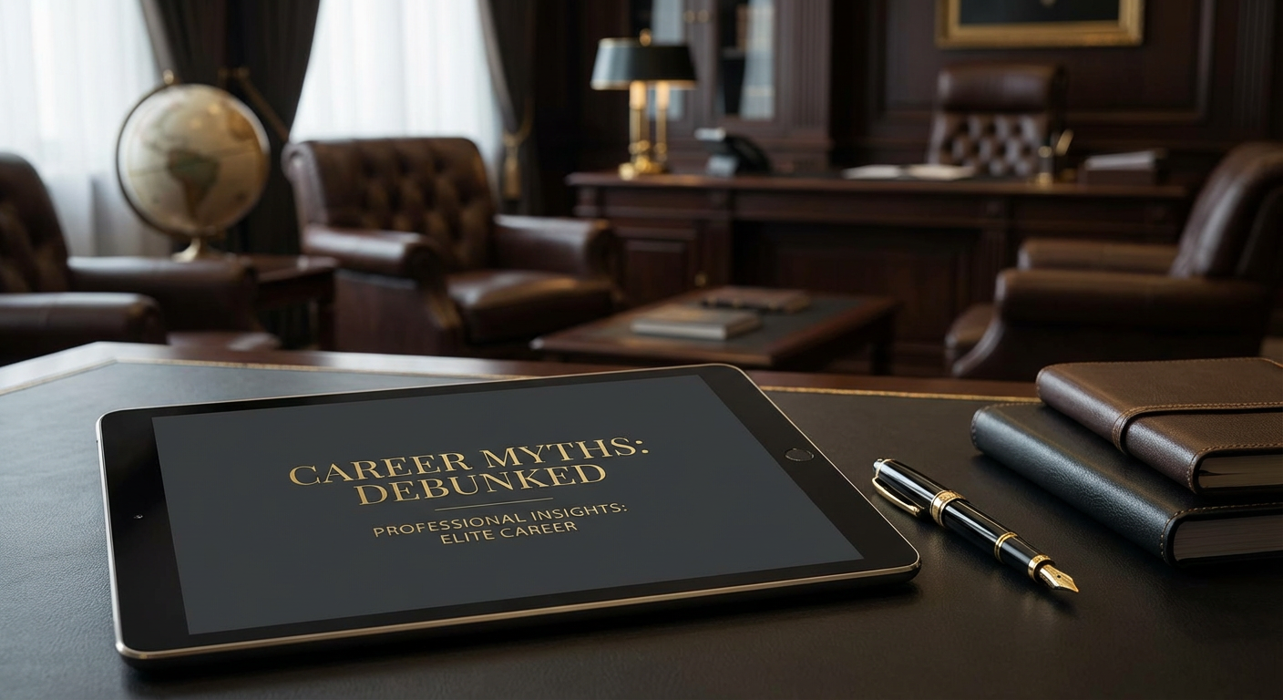 Debunking Career Advancement Myths for Elite Professionals - career-insights - professional editorial