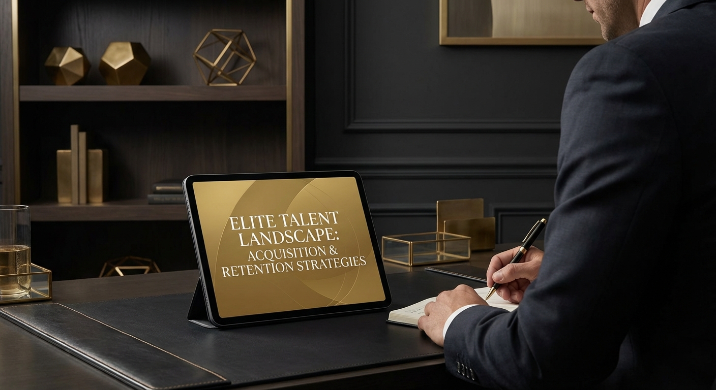 The Elite Talent Landscape: Strategies for Acquisition and Retention in a Competitive Market - talent-strategy - professional editorial