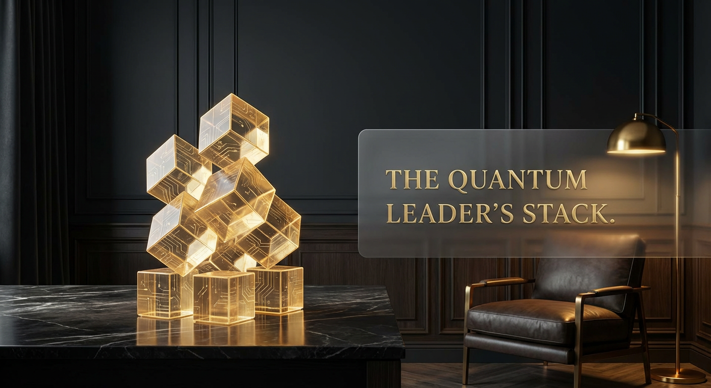 The Quantum Leader's Stack: Essential Qualities for Navigating the Future of Industry - leadership - professional editorial