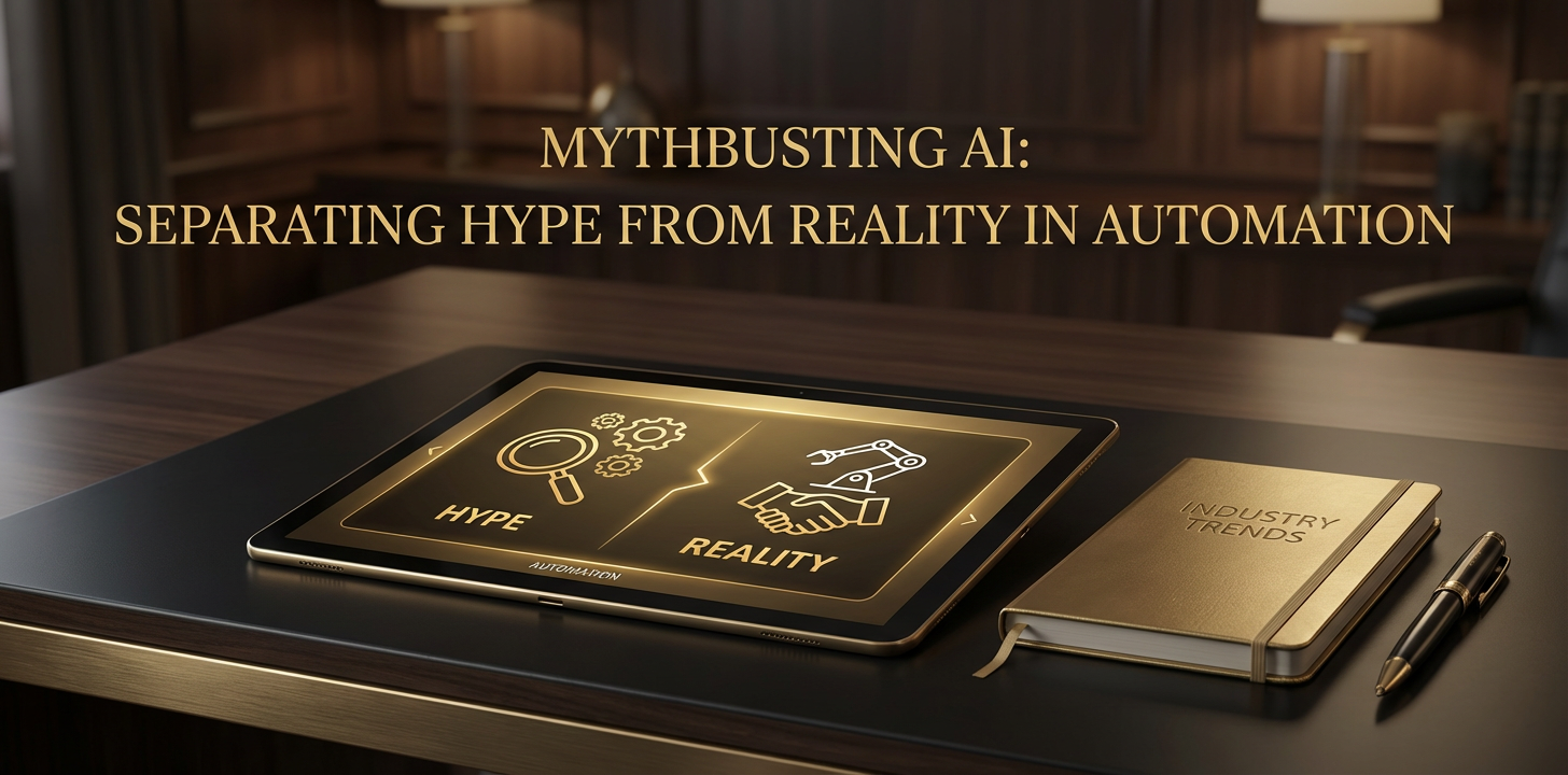 Mythbusting AI: Separating Hype from Reality in Automation - industry-trends - professional editorial